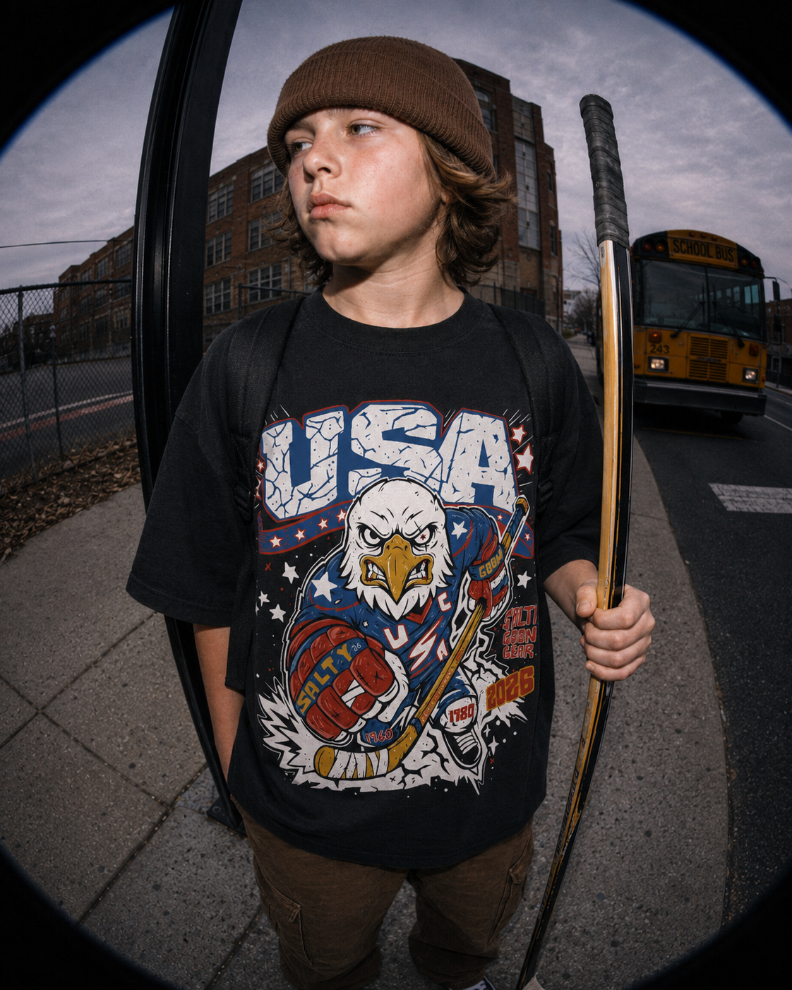 USA American Hockey Gold Champions Youth Shirt