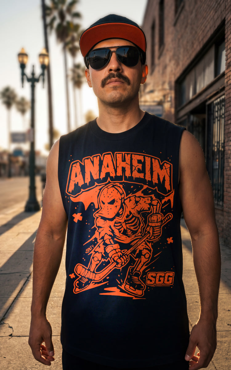 Anaheim Bone Breaker Unisex Heavyweight Longline Loose Tank Top(230GSM)