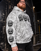 Leave Your Mark V3 White Camo Hoodie