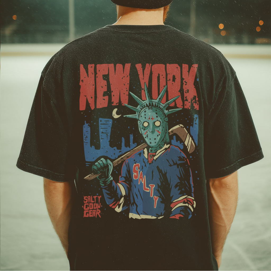 New York Liberty Enforcer Tee – Front and Back Print