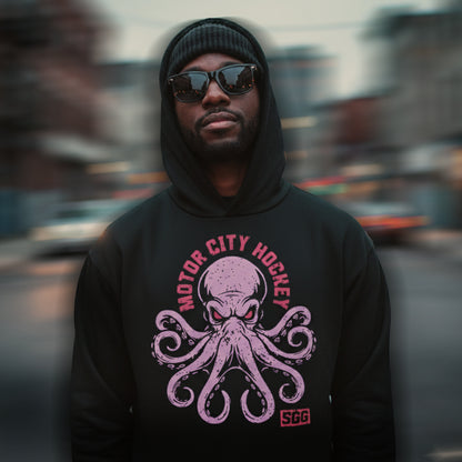 Motor City Hockey - Premium Ice Hockey Light Hoodie - Salty Goon Gear