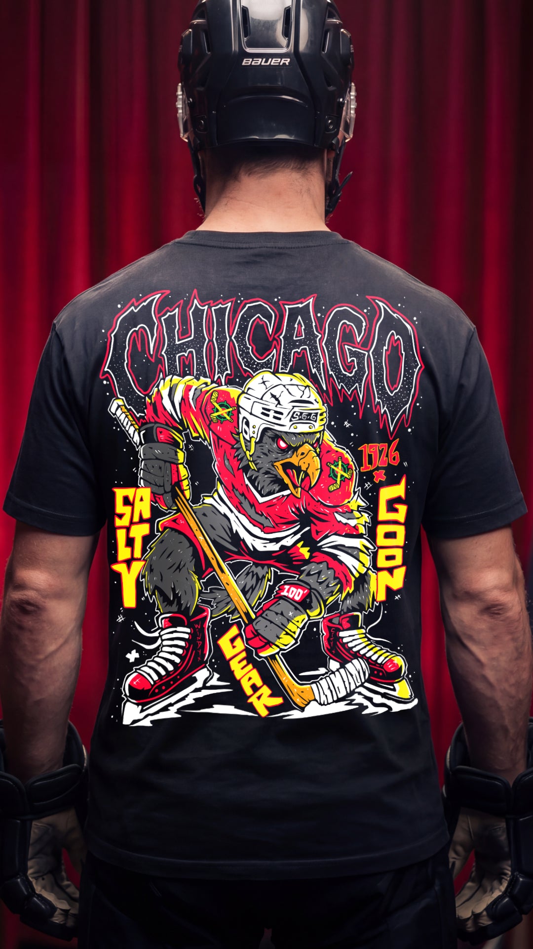 Chicago Enforcer Classic  Regular Fit T-Shirt(190GSM)