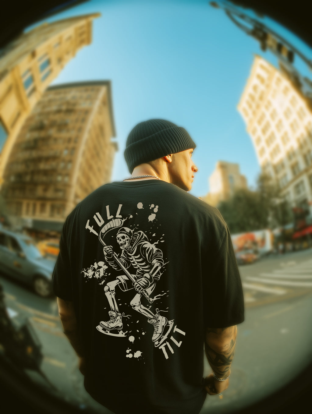 SOLD OUT - Full Tilt - Premium Tee & Sticker Pack - FREE SHIPPING 🏒💀⚡