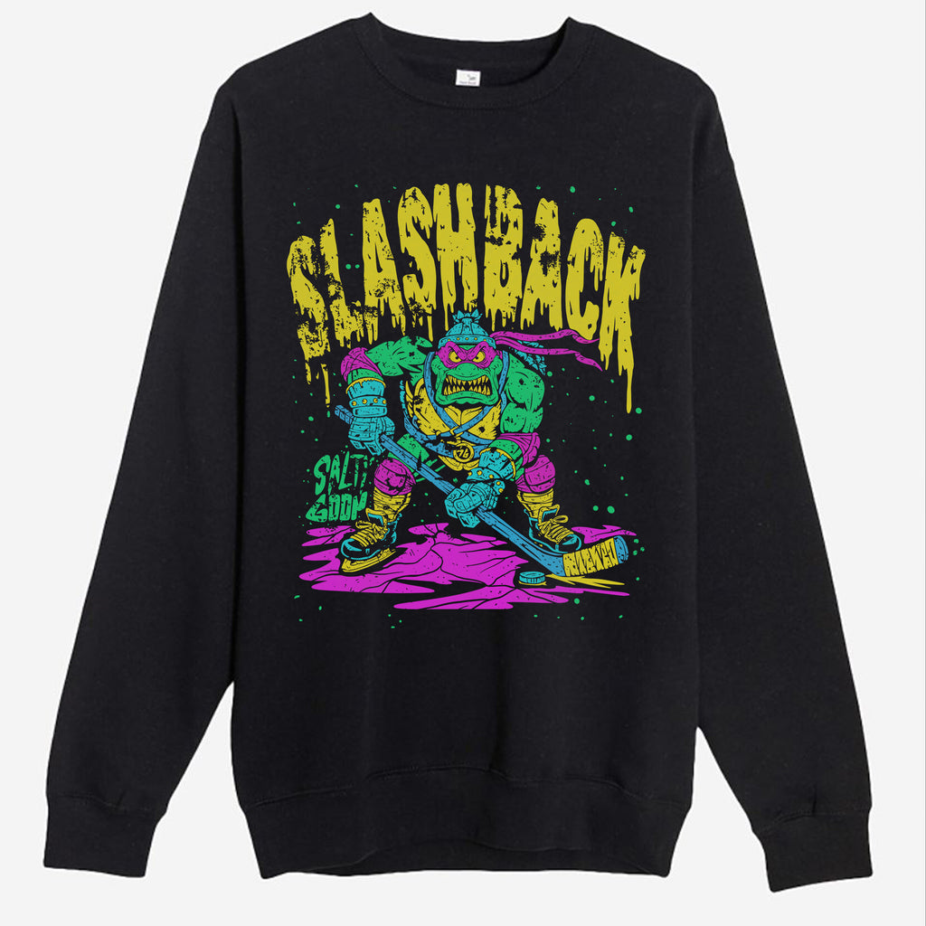 SLASHBACK Crewneck Sweatshirt– Lane Seven LS14004 Unisex