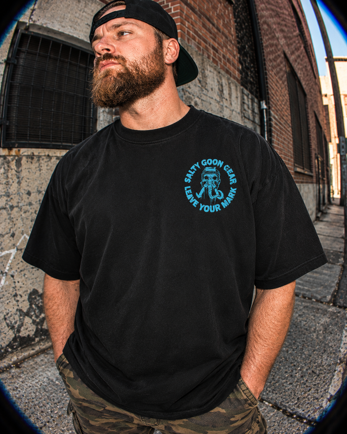 Utah Ice Age Enforcer Heavy Shirt Front and Back