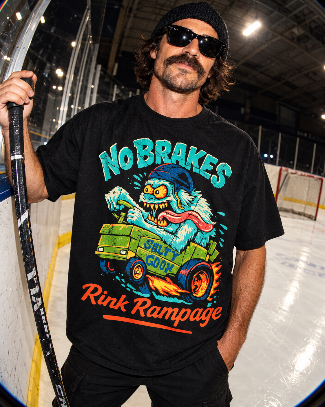 No Brakes Rink Rampage Tee