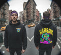 Slashback Hoodie Front and Back