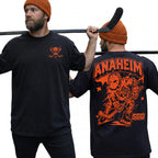 Anaheim Front, Back, and Sleeve Heavy Tee