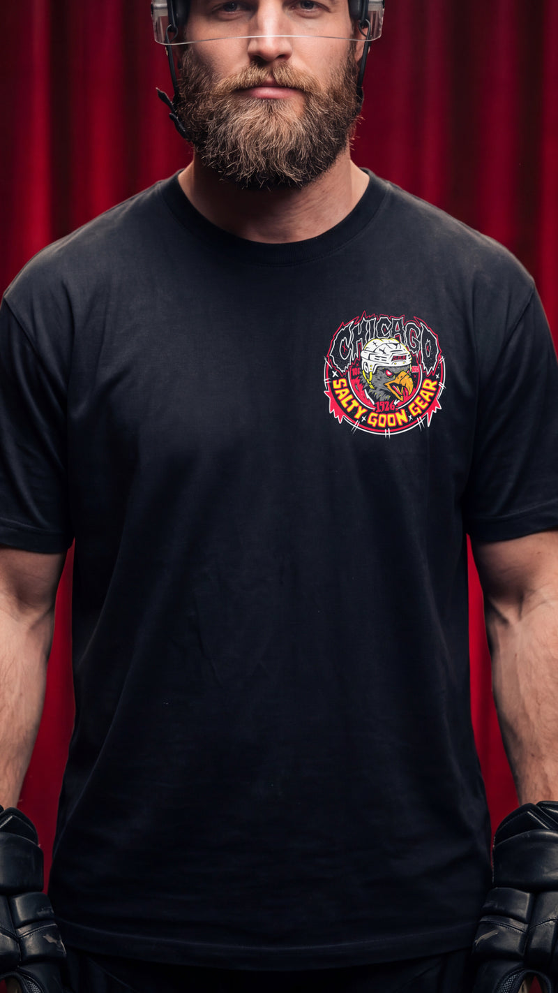 Chicago Enforcer Classic  Regular Fit T-Shirt(190GSM)