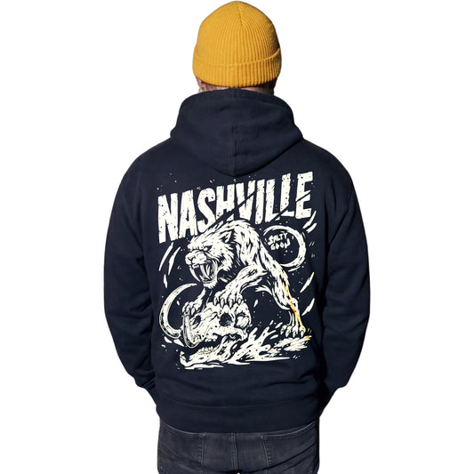 NASHVILLE PREHISTORIC PREMIUM 10oz HEAVY HOODIE
