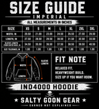 USA Hockey Heavyweight Hoodie Front and Back