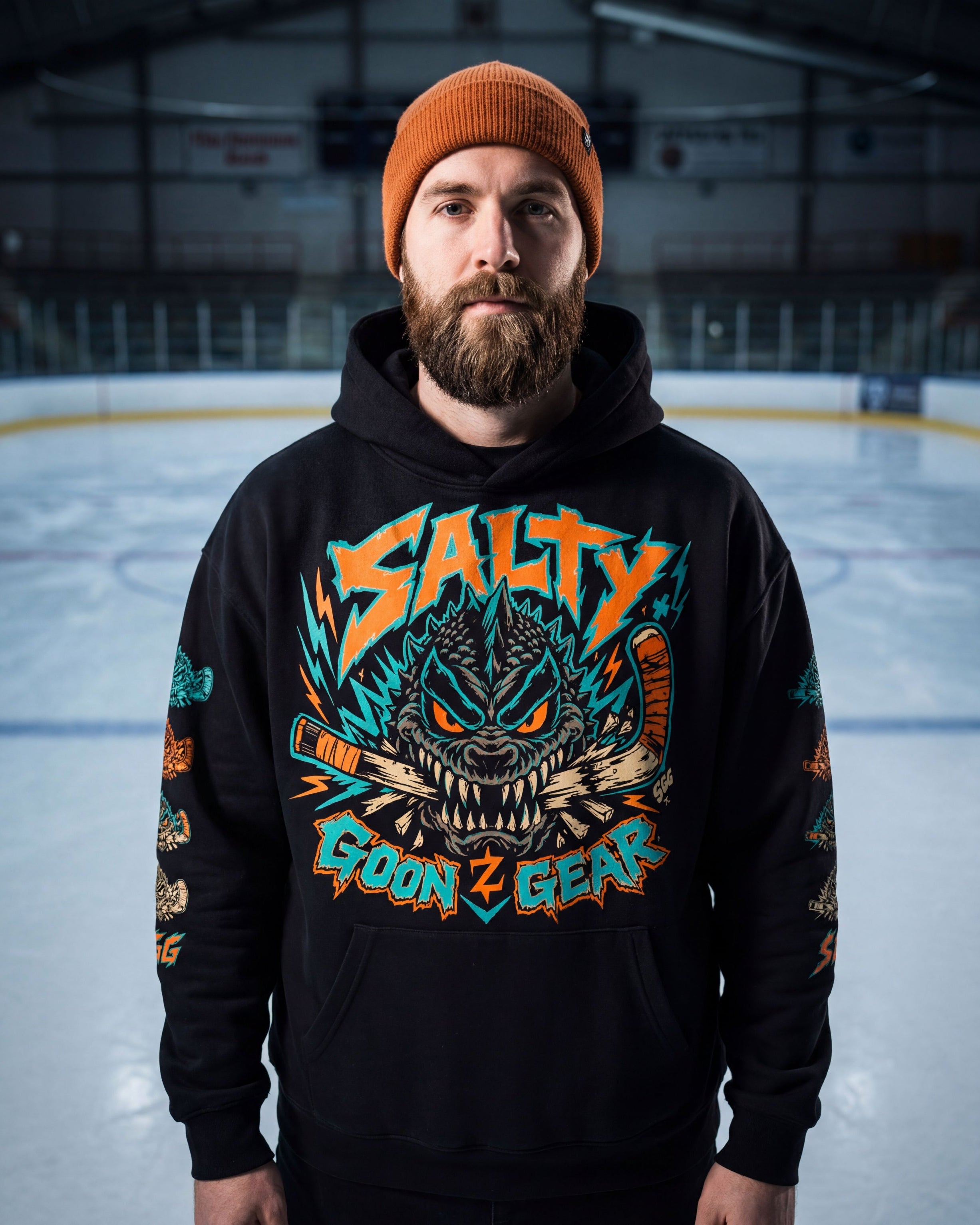 Kaiju Zilla Heavy Hoodie Limited Edition