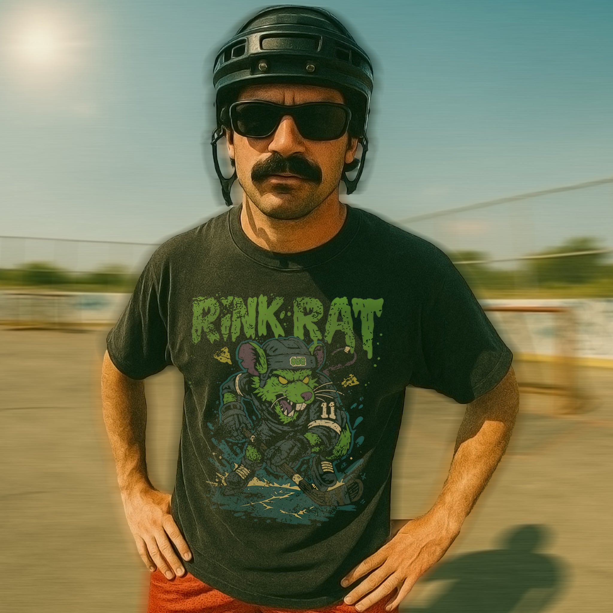 Rink Rat Unisex Adult Premium Tee