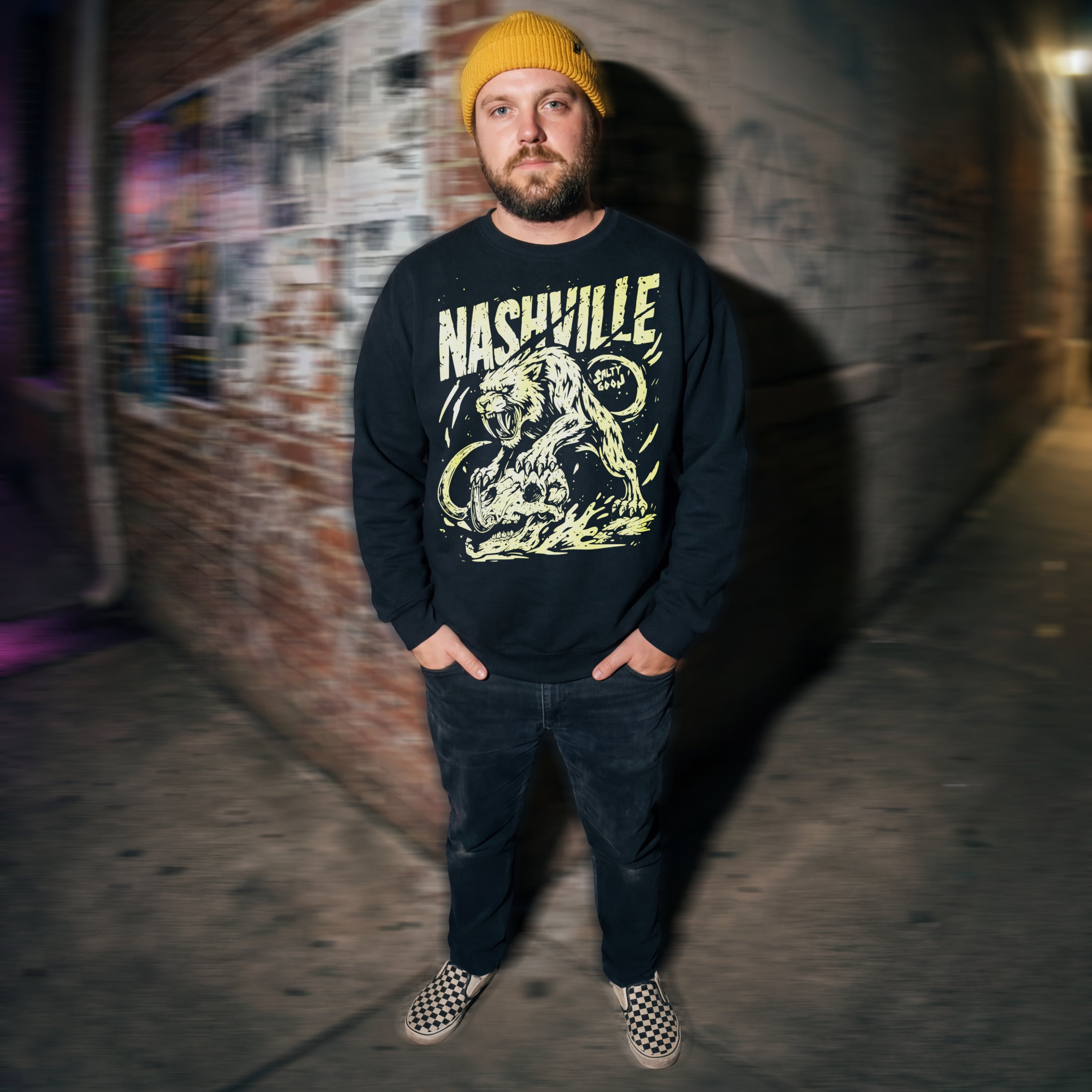 NASHVILLE PREHISTORIC VICTORY - CREWNECK SWEATSHIRT