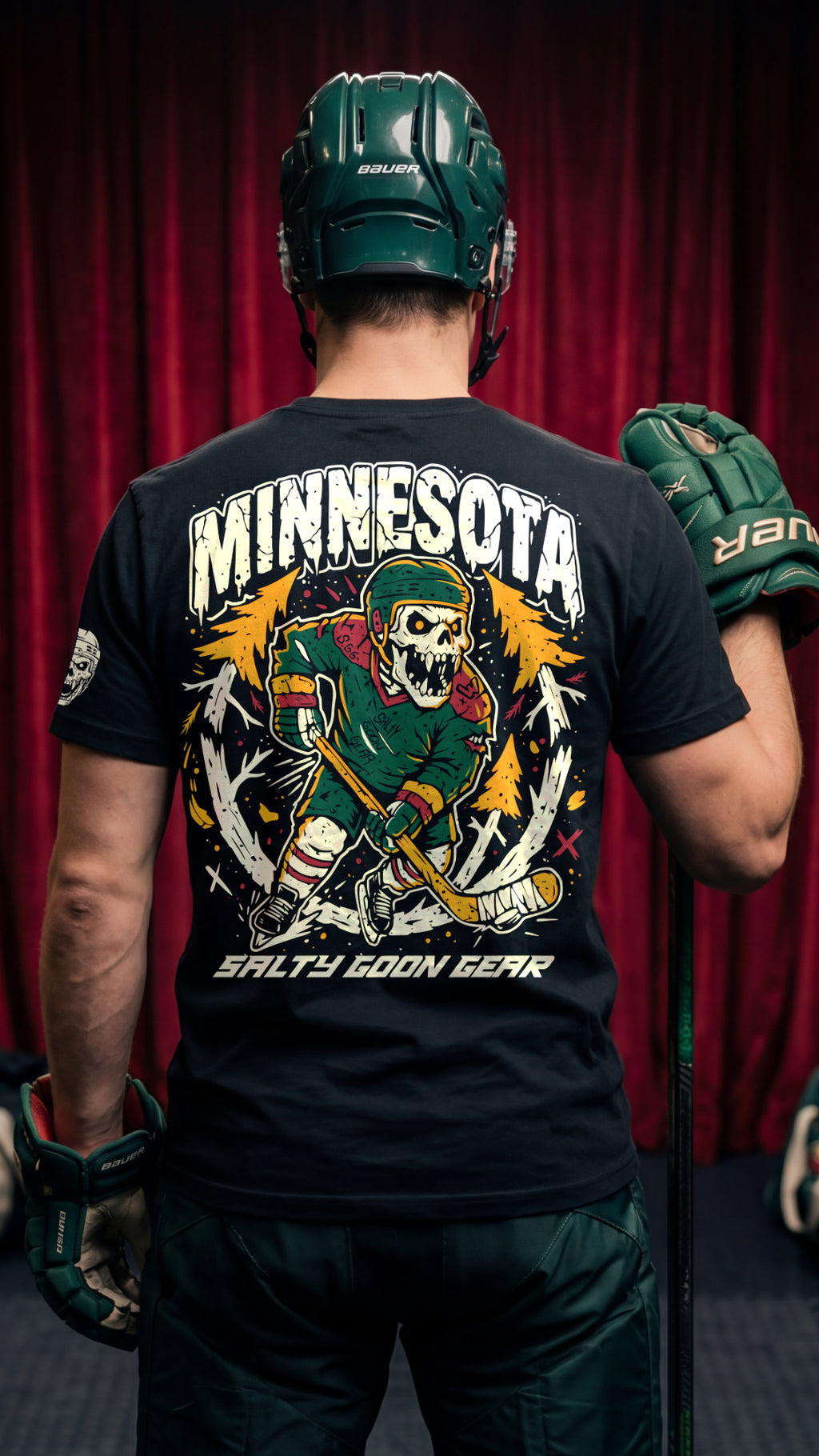 Minnesota Beast Enforcer Tee Front and Back