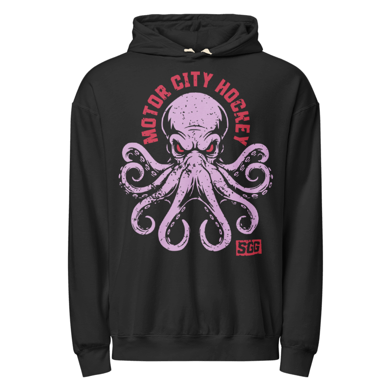 Motor City Hockey - Premium Ice Hockey Light Hoodie - Salty Goon Gear