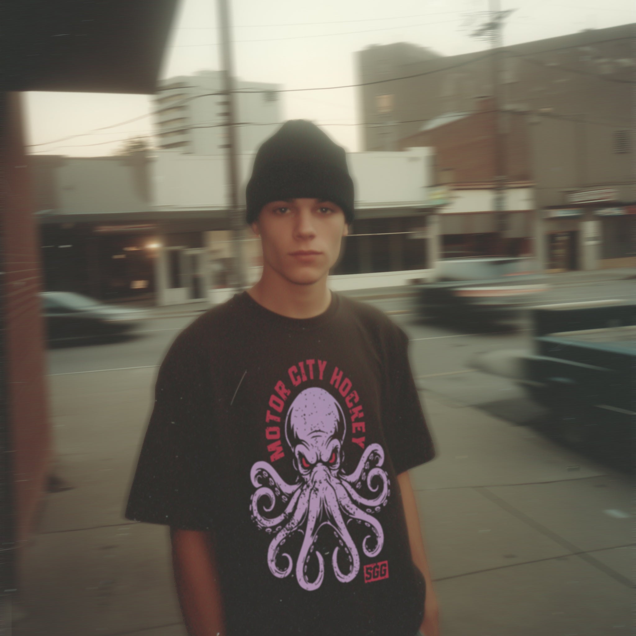 Motor City Hockey - Premium Ice Hockey Tshirt -