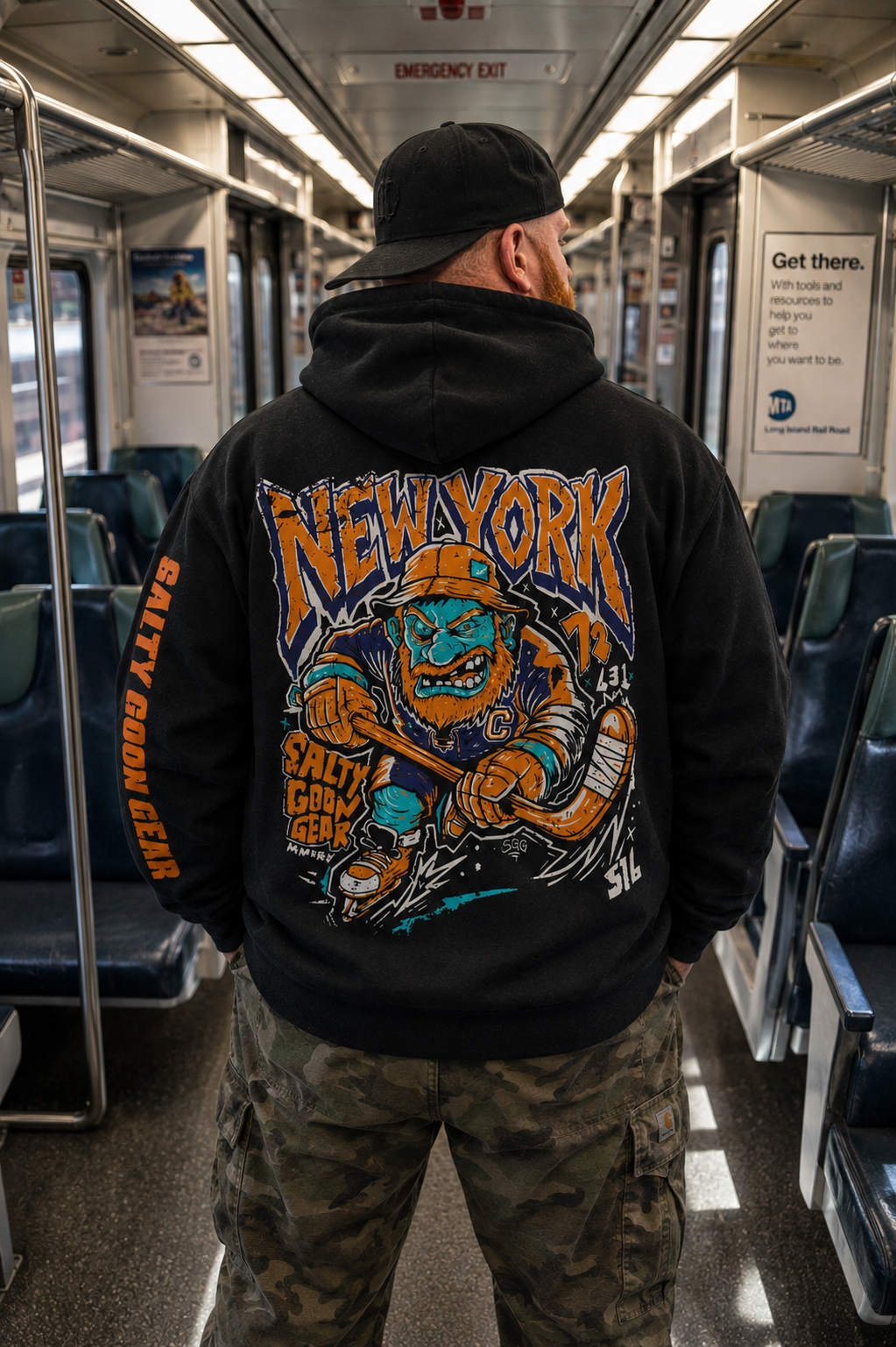 New York Salty Sailor Heavy Hoodie