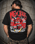 Jersey Turnpike Terror Heavy Shirt Front and Back