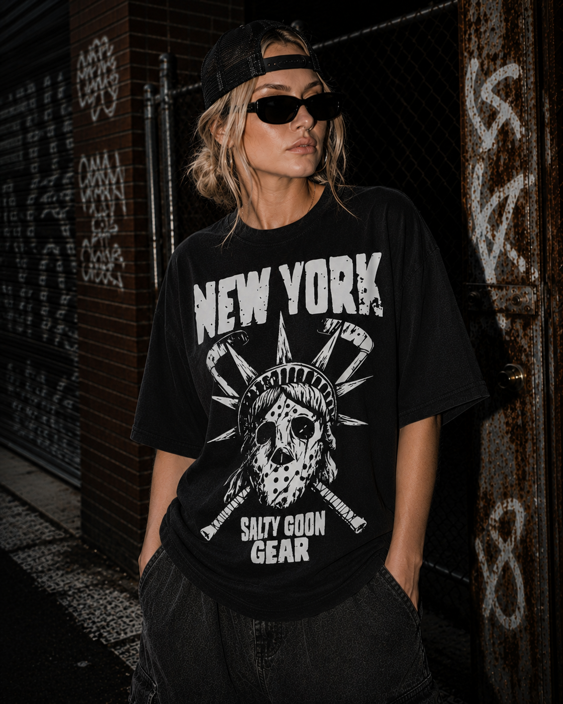 New York Liberty V2 Heavy Shirt Black