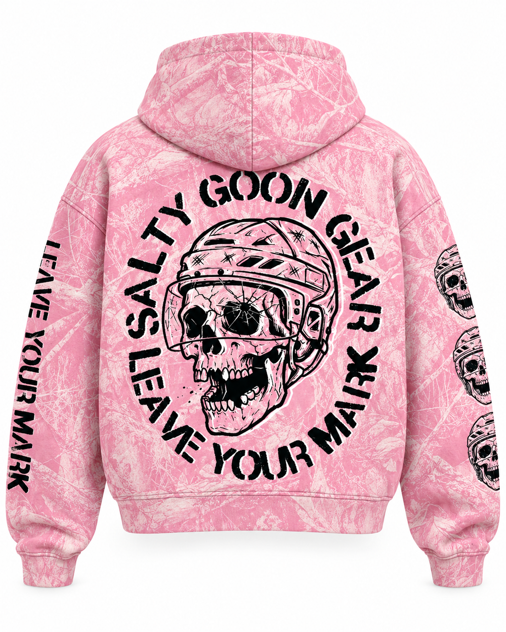 Leave Your Mark V3 Pink Camo Fleece Hoodie