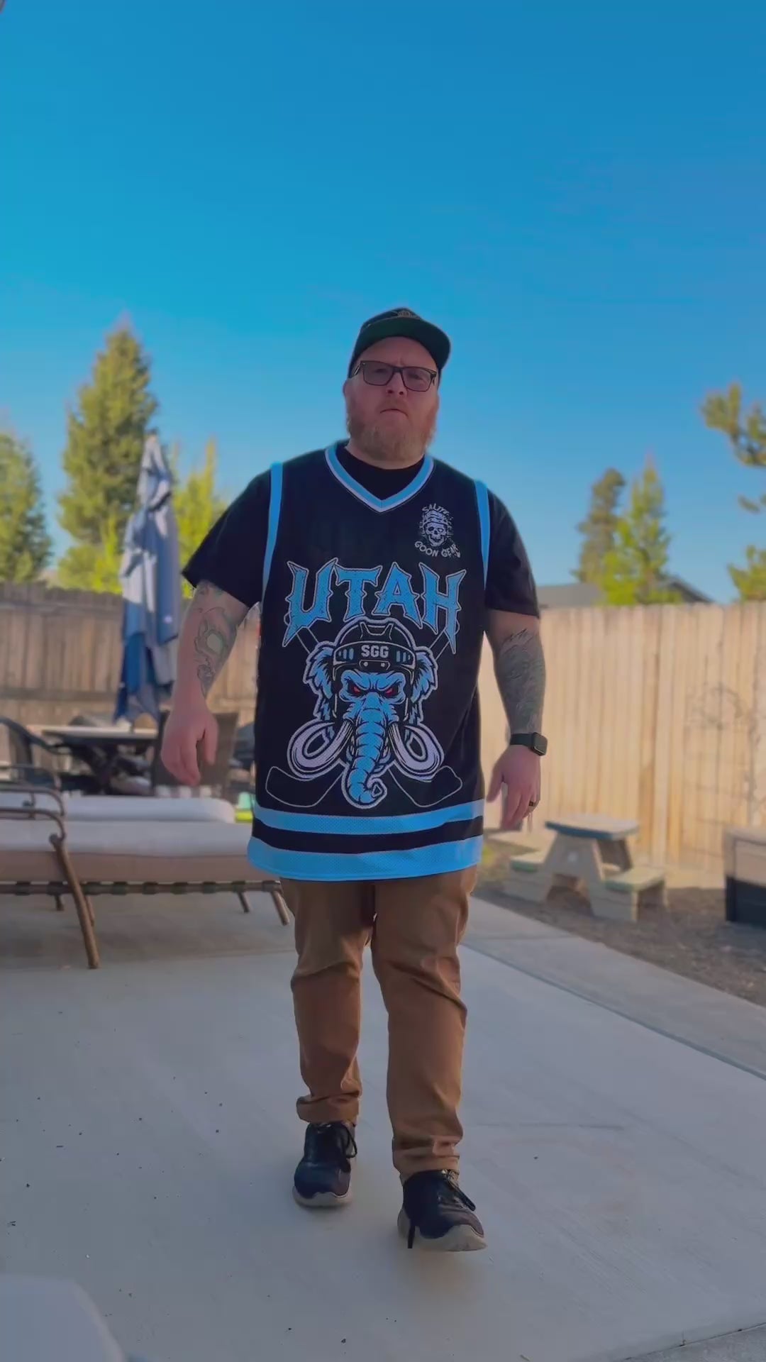 Utah Enforcer Basketball Jersey