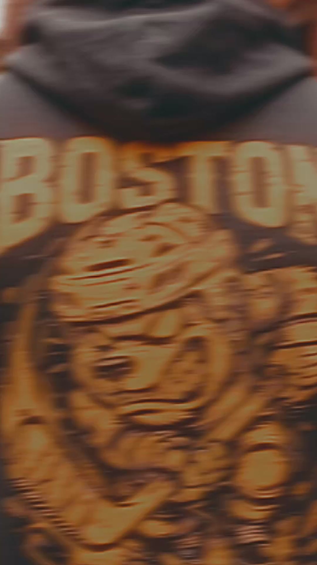 BOSTON IRON BITE ENFORCER - PREMIUM HEAVY HOODIE - Front and Back