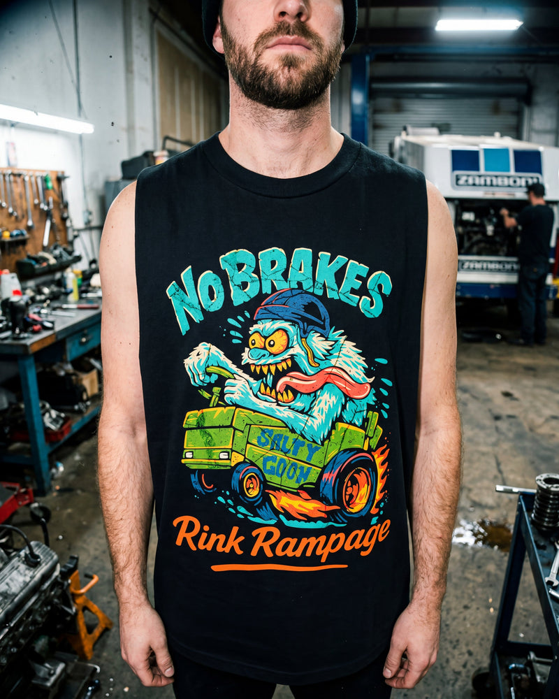 No Brakes Rink Rampage Tank Top
