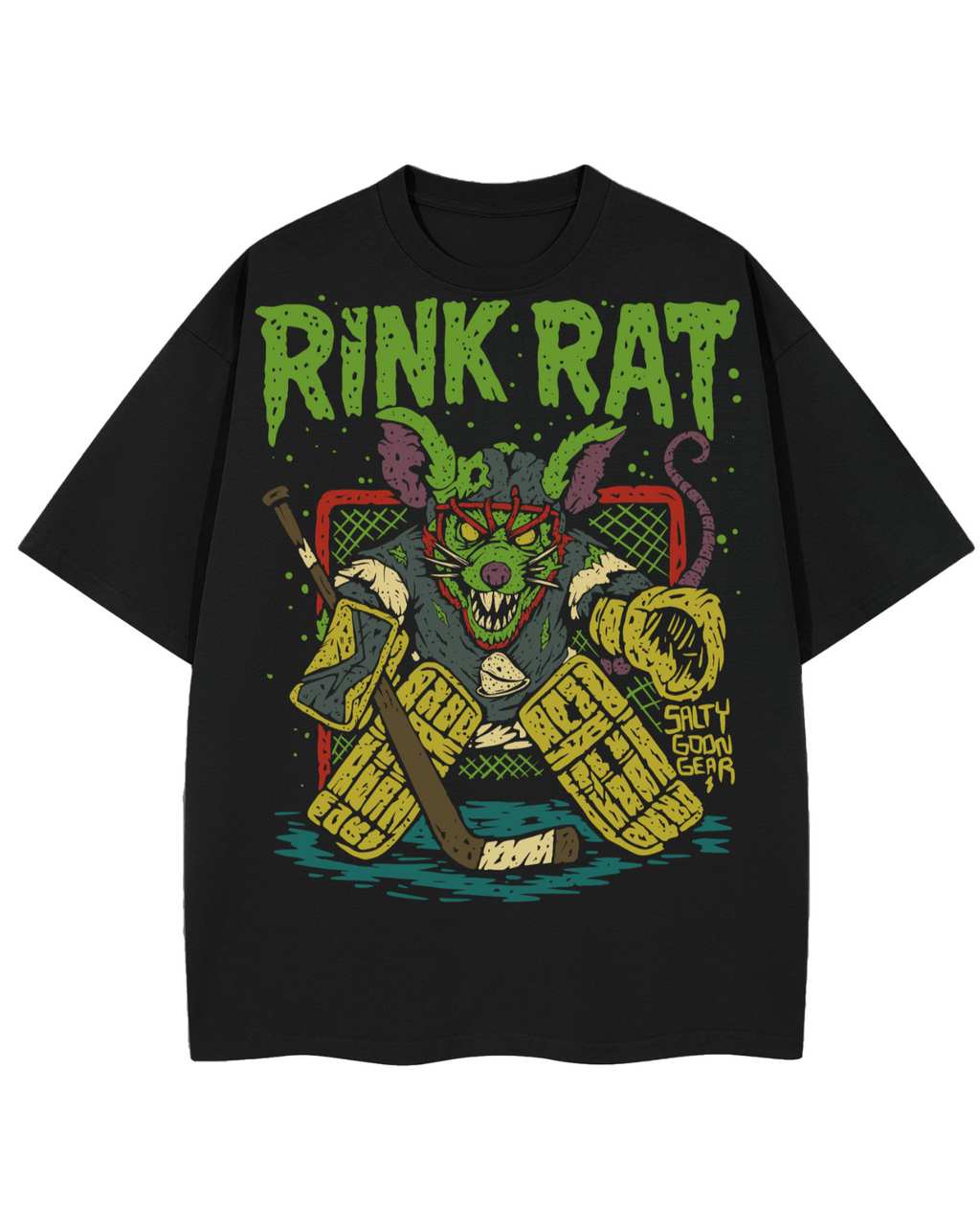Rink Rat Goalie hockey tshirt