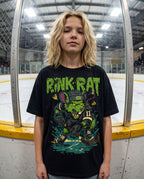 Rink Rat youth Hockey Tshirt on pre teen girl.