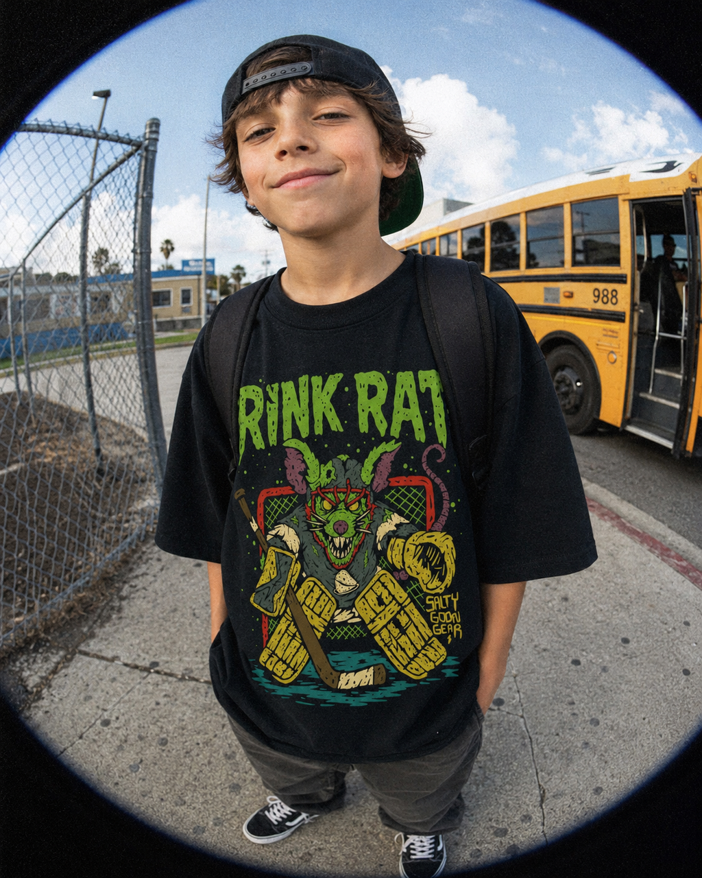 Rink Rat Goalie Youth Shirt