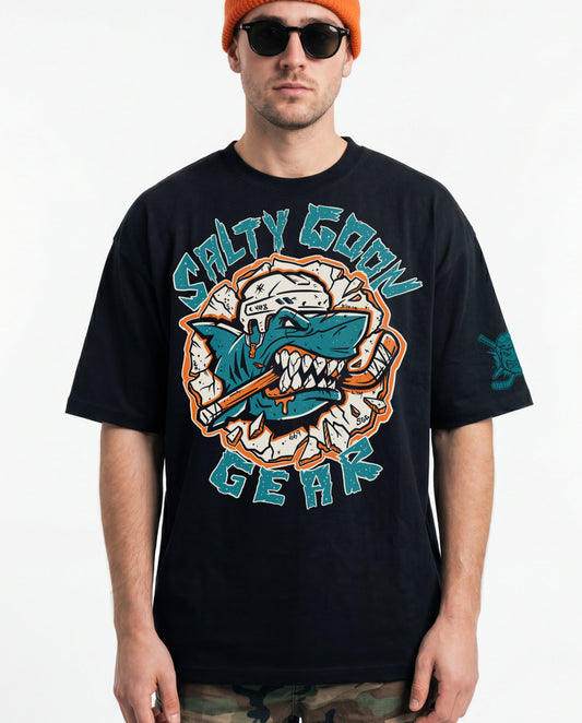 SAN JOSE JAWZ Unisex Heavyweight Boxy T-Shirt (280GSM)