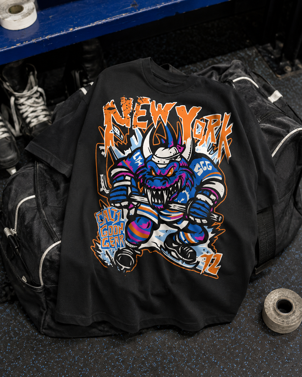 New York Scaled Skater Heavy Shirt
