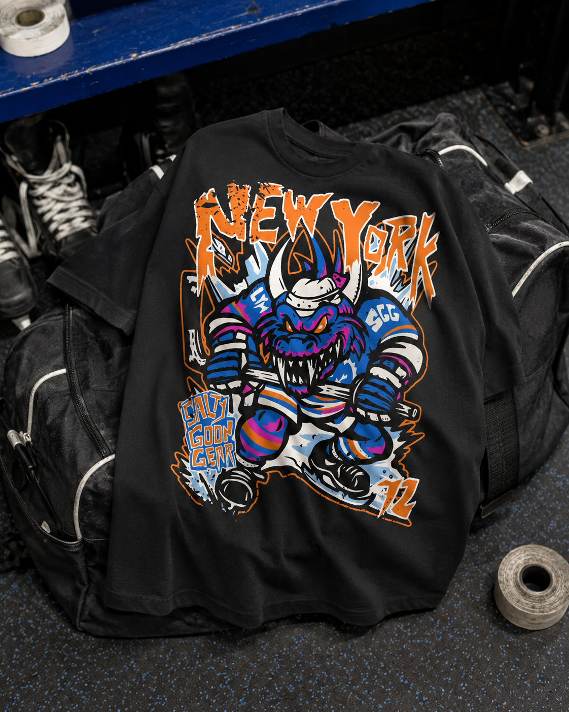 New York Scaled Skater Heavy Shirt