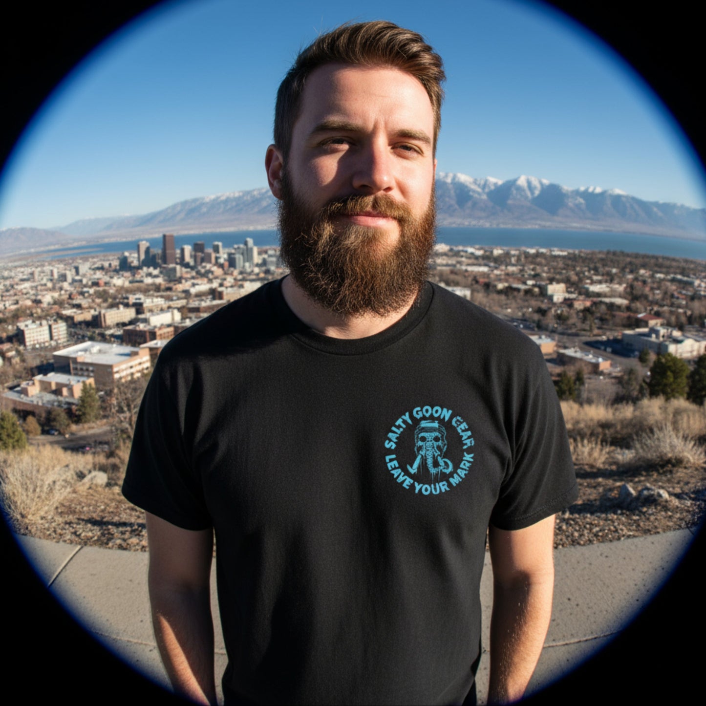 UTAH ICE AGE ENFORCER - Premium Hockey Tee - Front and Back Edition