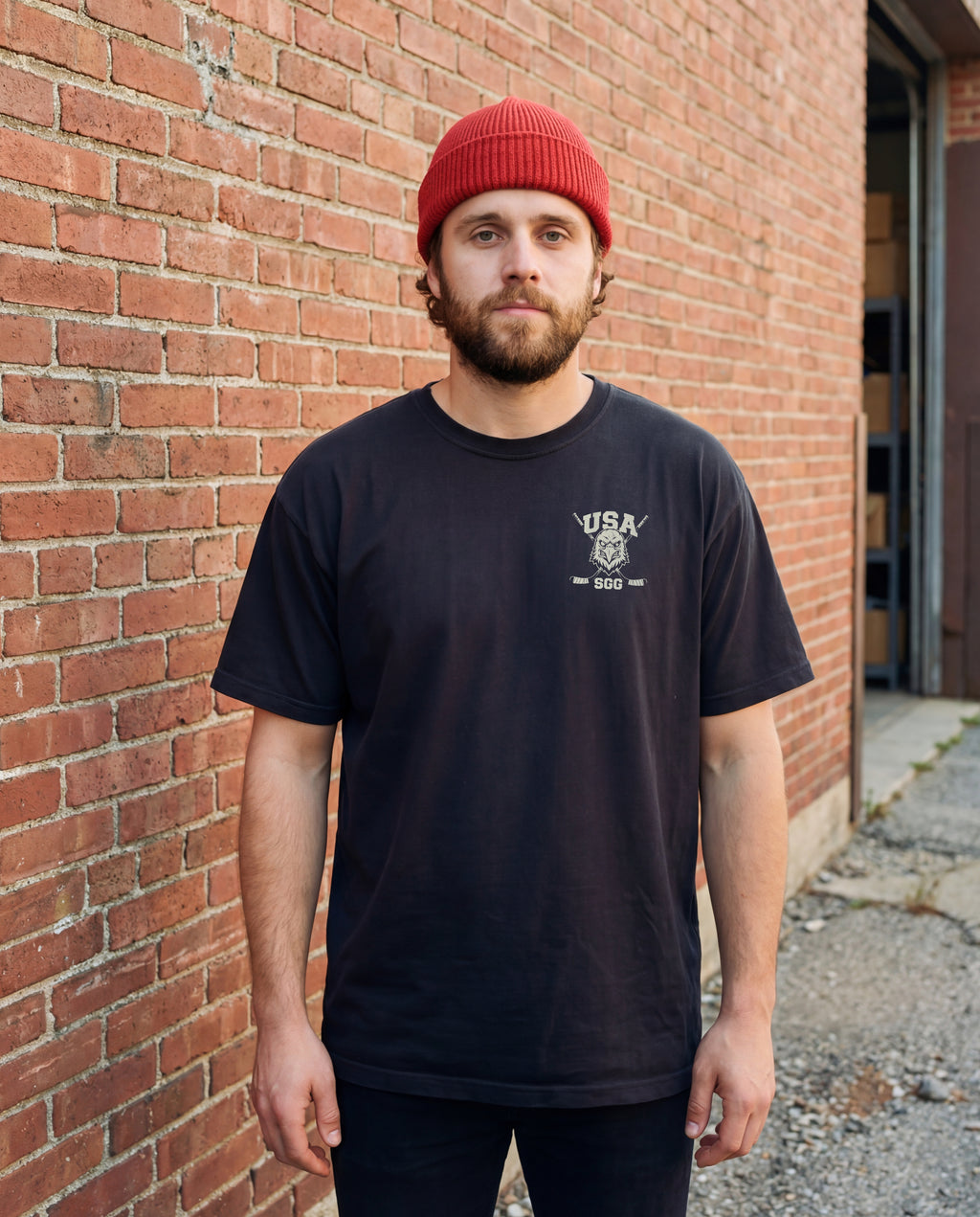 USA HOCKEY 2026 X SGG TEE - FRONT AND BACK