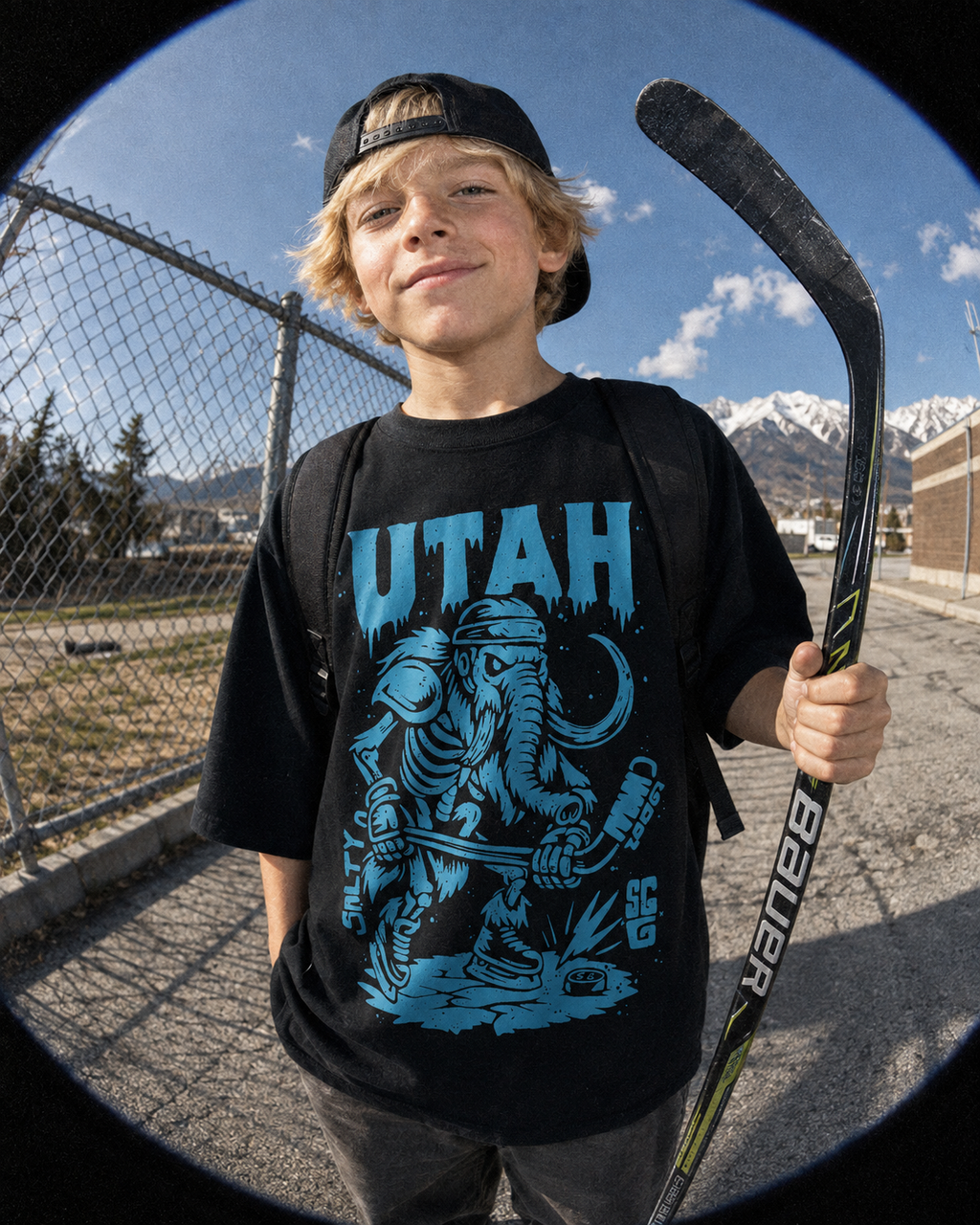 Utah Ice Age Enforcer Youth Shirt