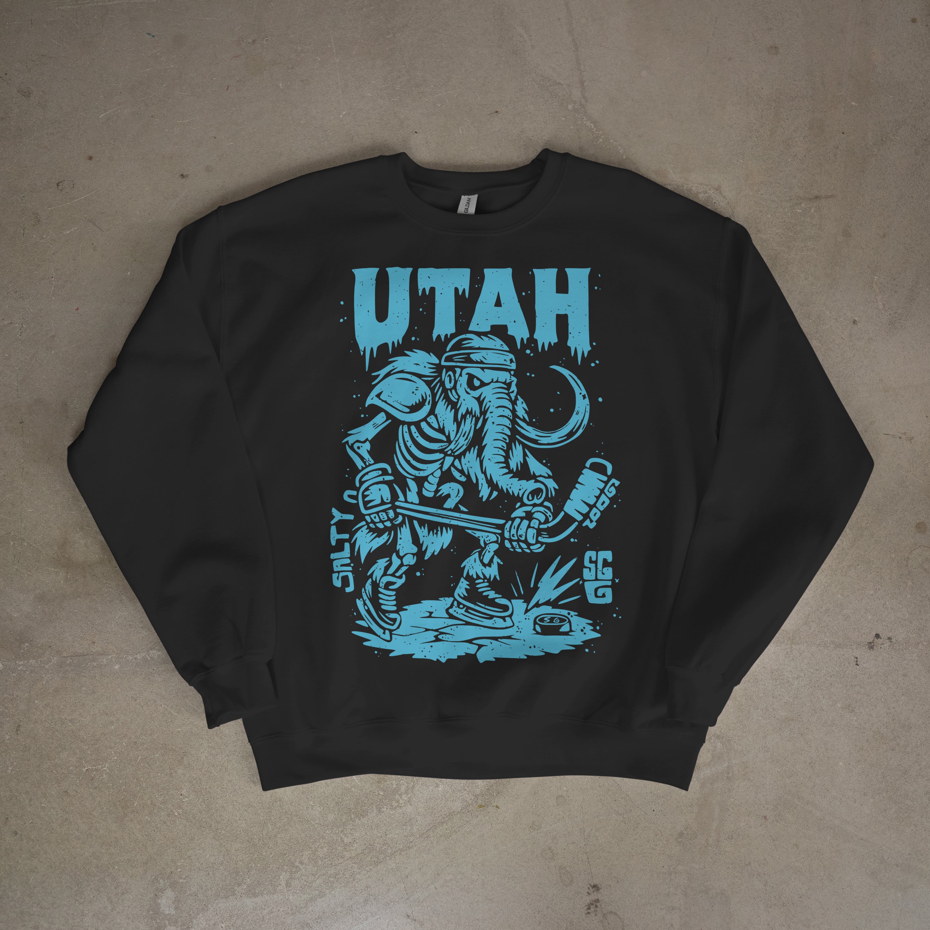 Utah Ice Age Enforcer - Crewneck Sweatshirt