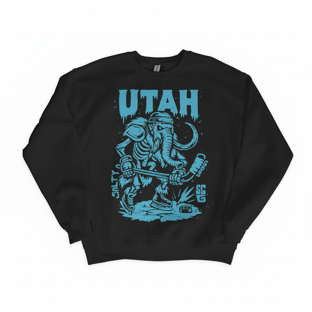 Utah Ice Age Enforcer Crewneck Sweatshirt