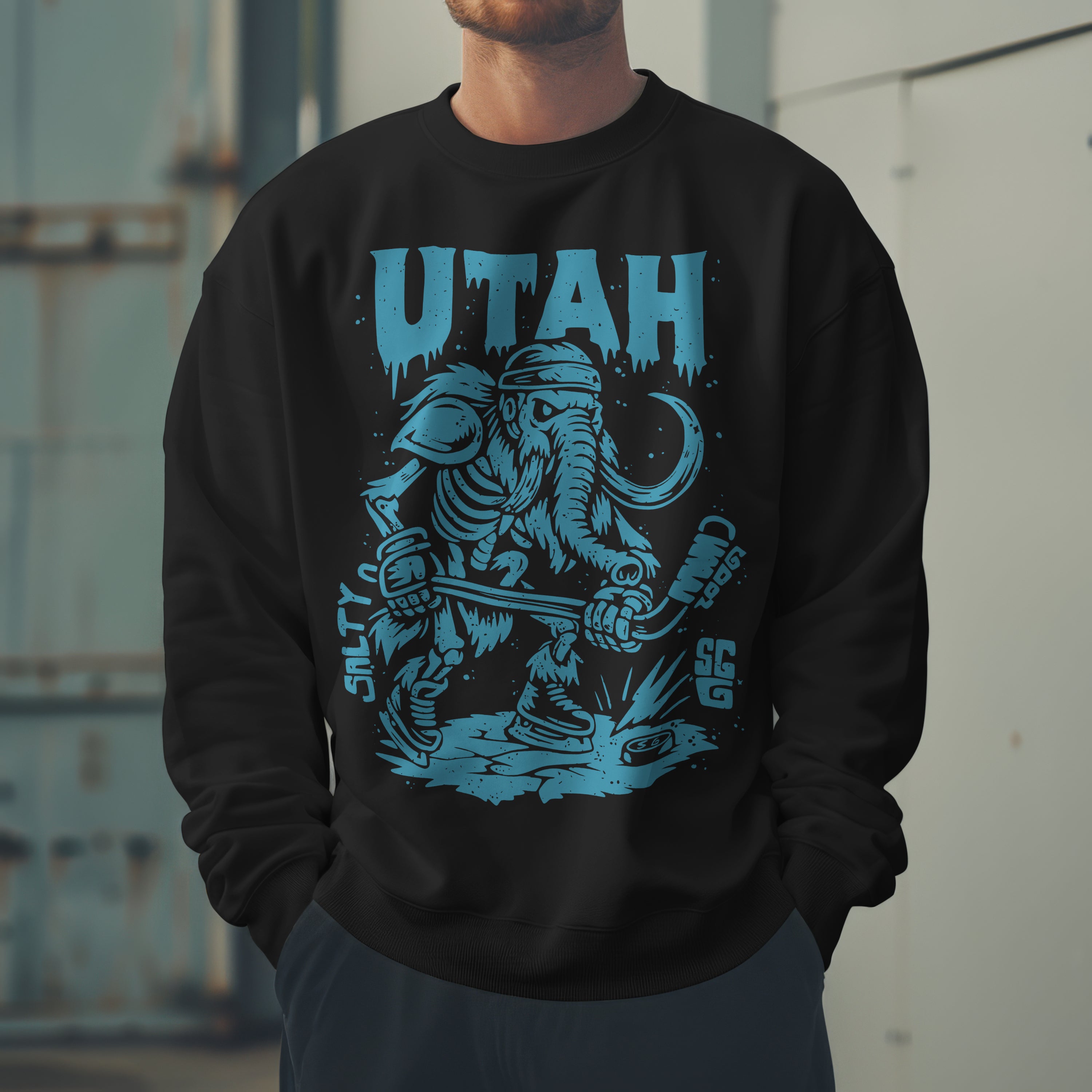 Utah Ice Age Enforcer - Crewneck Sweatshirt