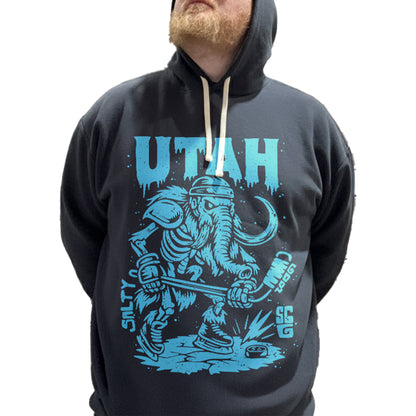 Utah Ice Age Enforcer - Lightweight Hoodie - Premium Ice Hockey Apparel