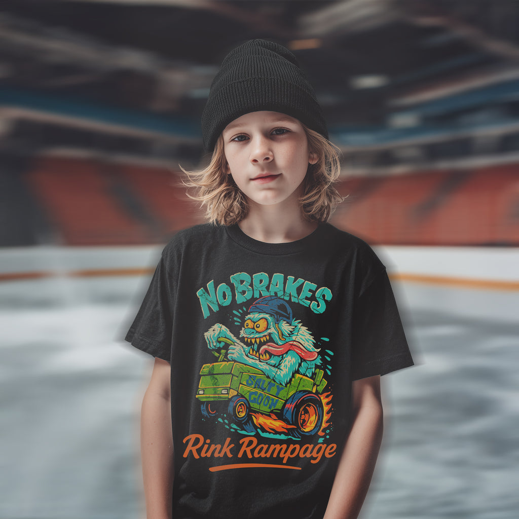 No Brakes Rink Rampage Youth Tee – Bella Canvas 3001Y