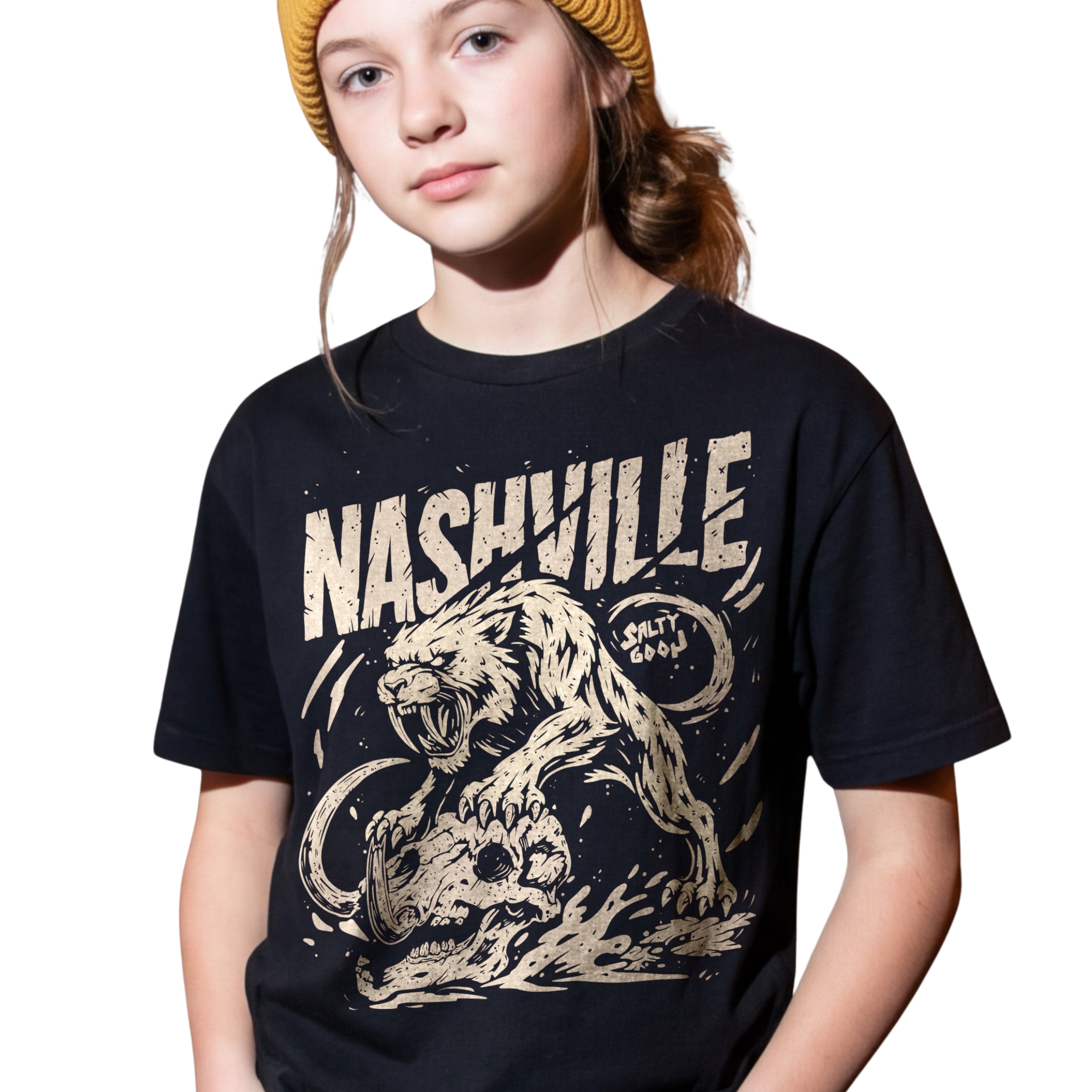 NASHVILLE PREHISTORIC YOUTH GOON TEE