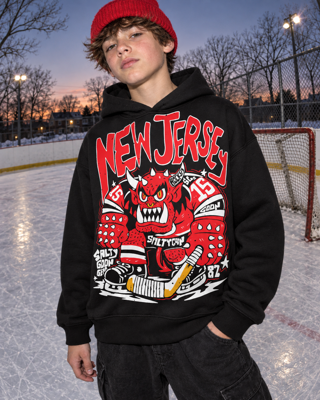 Jersey Turnpike Terror Youth Hoodie