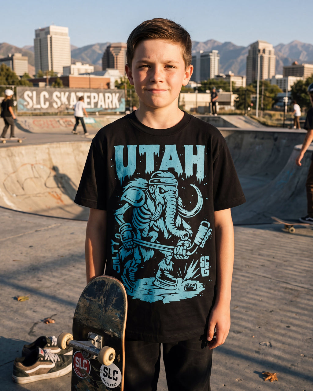 Utah Ice Age Enforcer Youth Tee